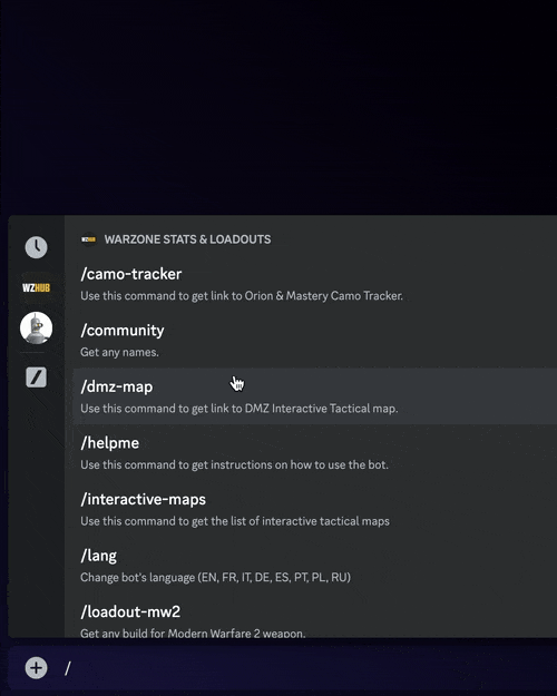 warzone discord bot